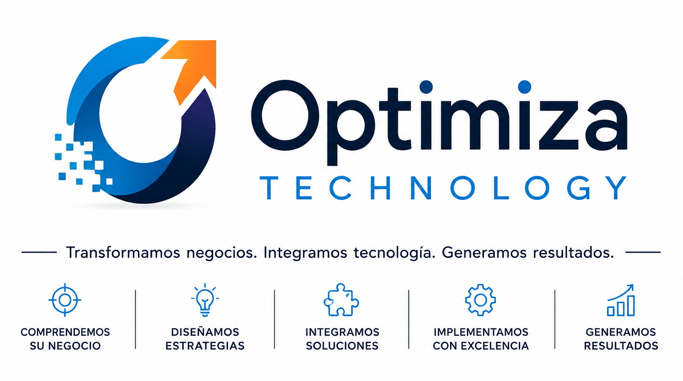 Modelo de trabajo de Optimiza Technology